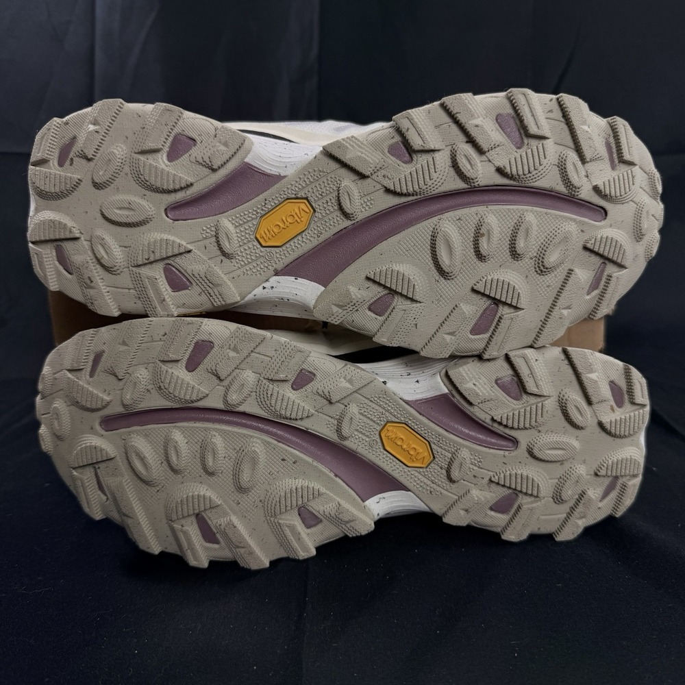 Merrell Moab Speed Beige Purple Outdoor Trail Hiking Shoe J500320 Women's Sz 8.5 - Picture 6 of 11